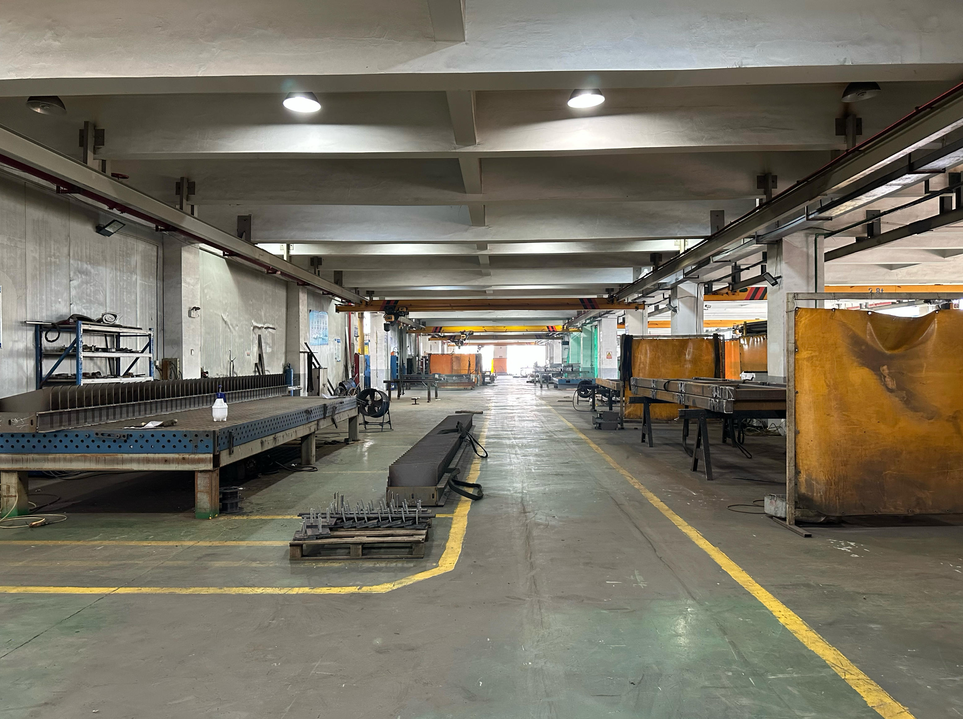 Struttura per robotica industriale